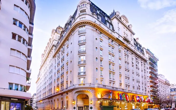 The Alvear Palace Hotel in Recoleta