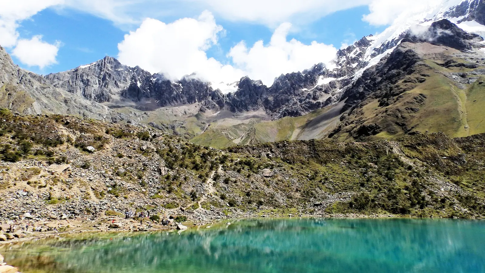 Humantay Lake below the Salkantay range