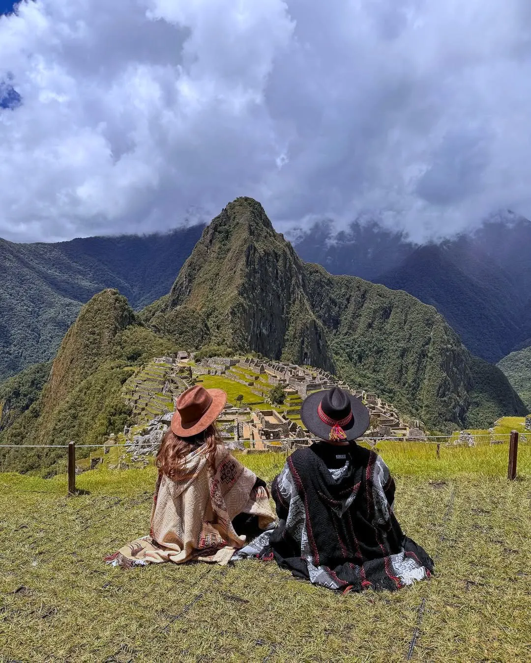 Machu Picchu, the Inca citadel above the Urubamba valley